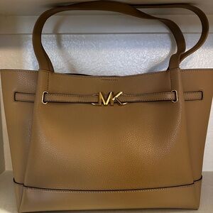 Michael Kors Tan Leather Tote Bag